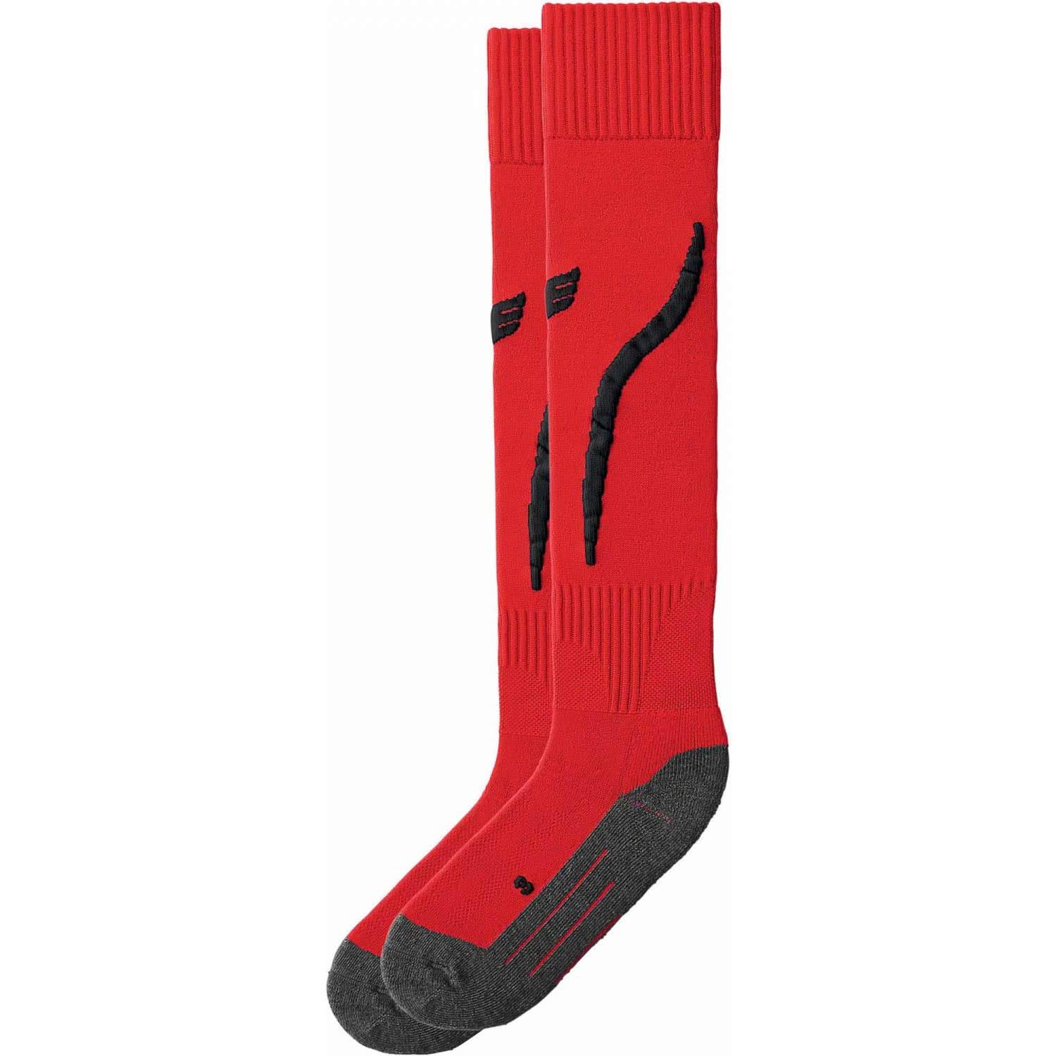 erima Unisex socks Tanaro, red (red / black), 29-32 (manufacturer size: 0)
