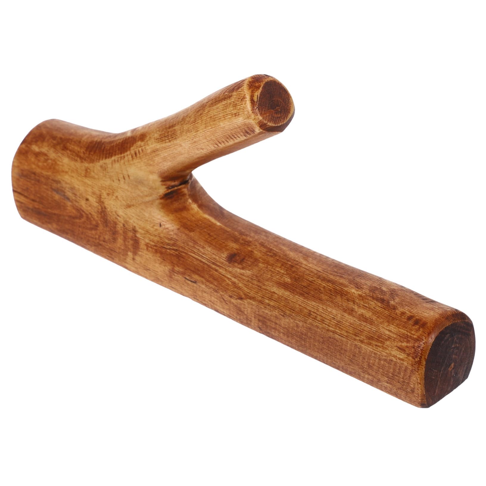 TOYANDONA Gancho Decorativo de Pared Estilo Rústico Gancho Adhesivo de Madera Natural para Colgar Abrigos Llaves y Bolsos para Entrada y Oficina sin Necesidad de Taladro