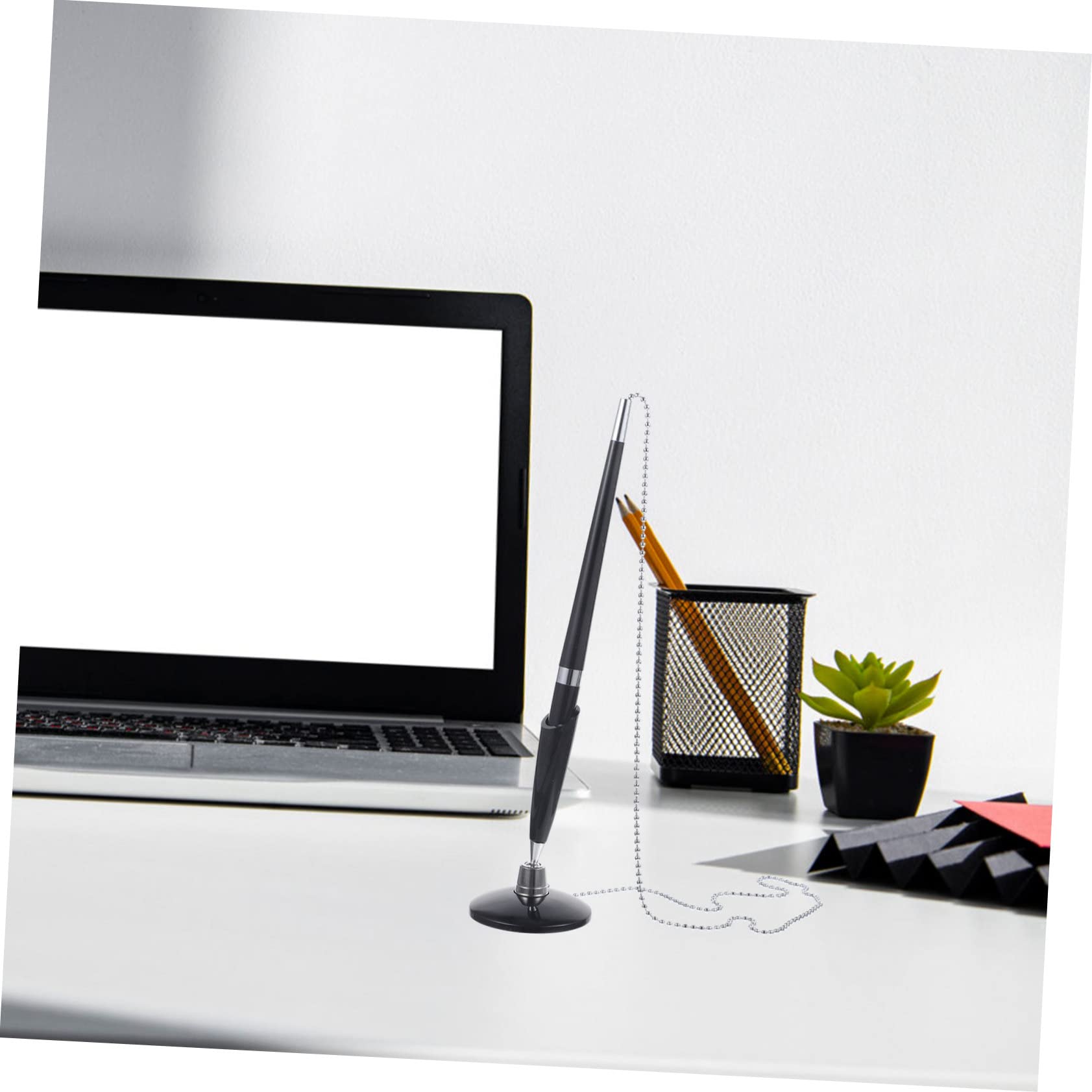 4pièces De Bureau Avec Chaîne à Bille Pour Hôtels Et Accessoire De Bureau Pratique