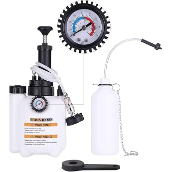 Dayuan 3L Brake Bleeding Device with 1L Suction Tank for E20 Diameter 45 mm