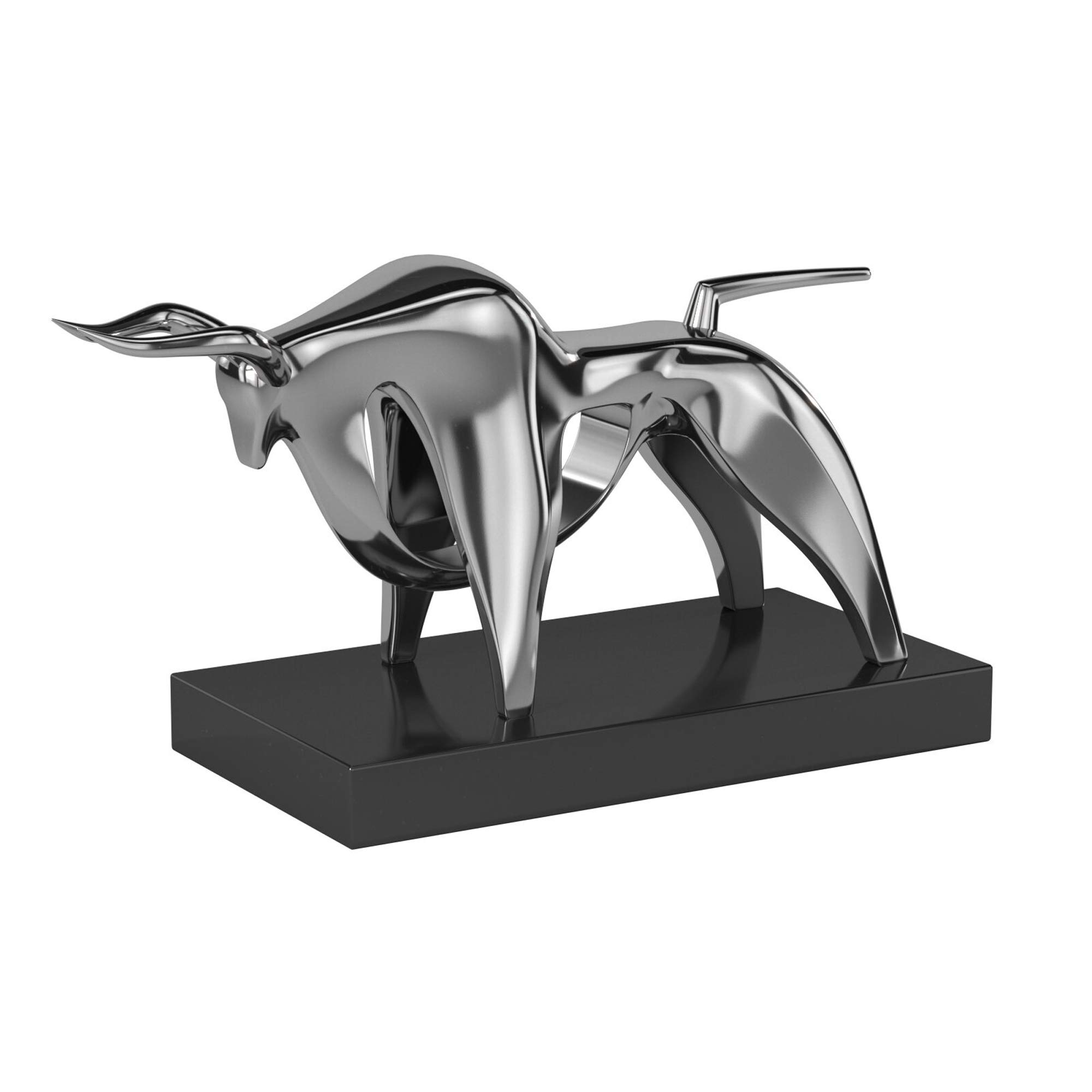 Finesse DecorStatues, Stone, Chrome Plated