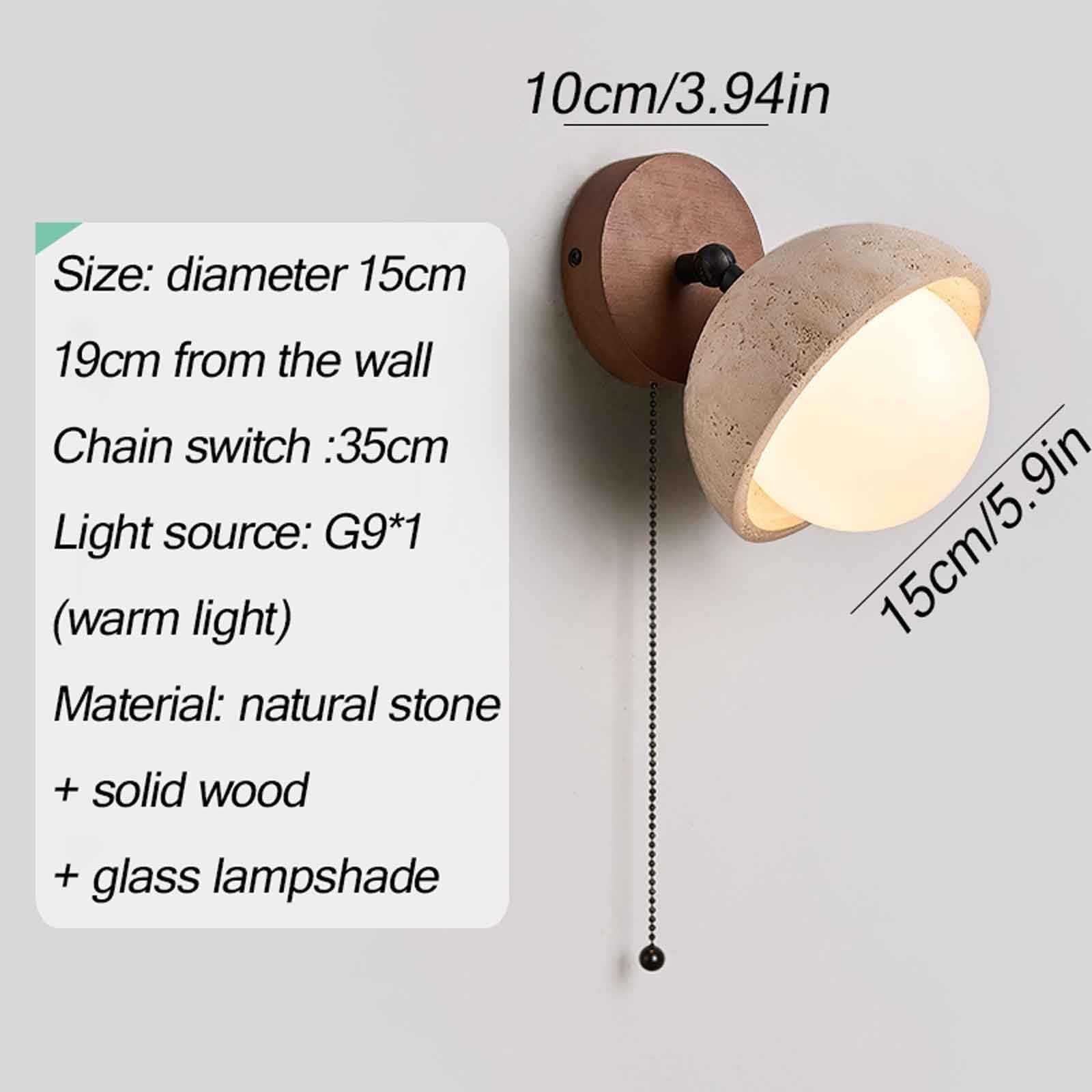 Kinkiet do sypialni, korytarza, zestaw 2 lamp w stylu retro z włącznikiem łańcuszkowym, lampka nocna do czytania w stylu vintage do salonu, kawiarni