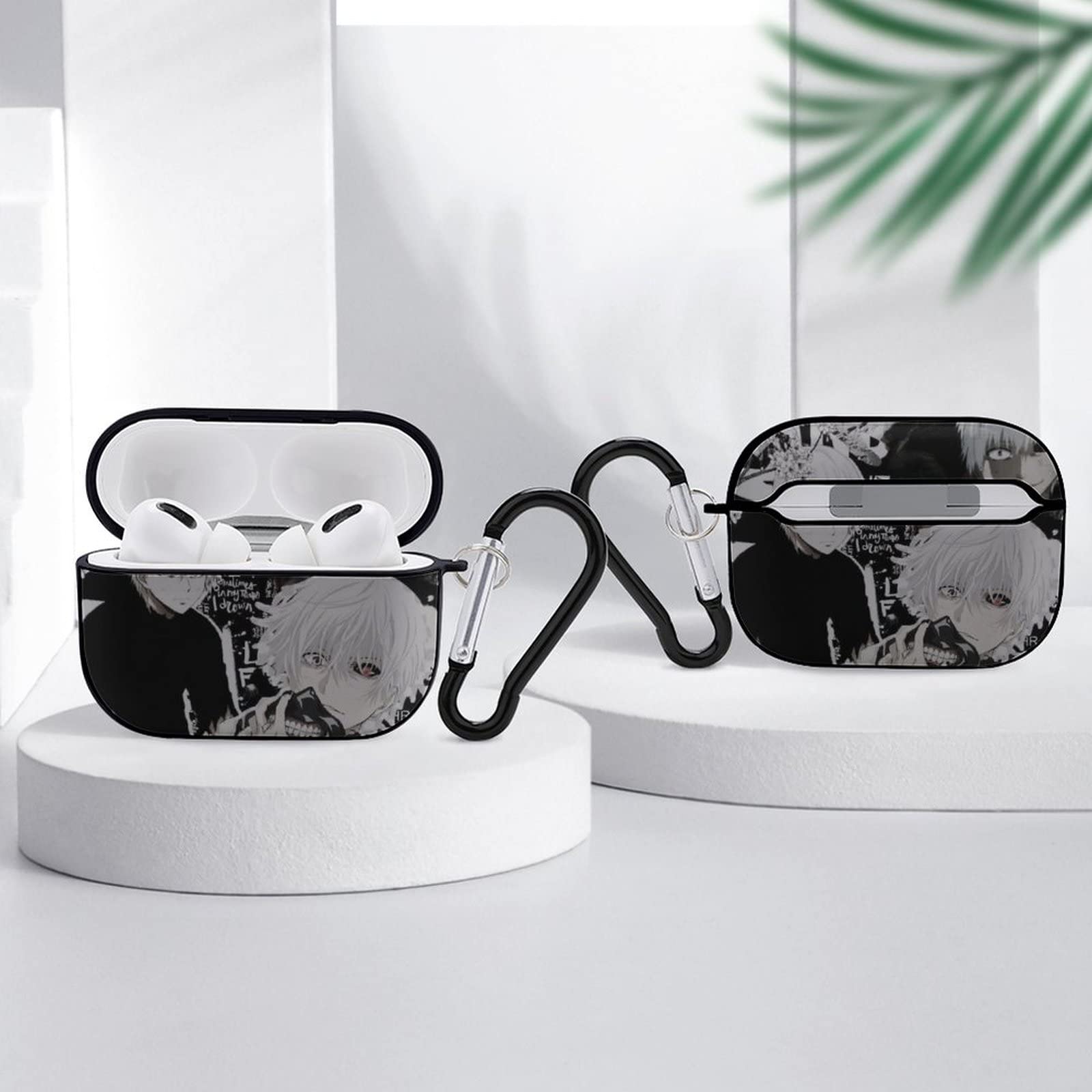 Amazon | 東京喰種 金木研 AirPods Pro 対応 ケース カバー 落下防止