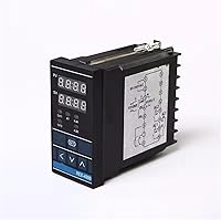 Vista 2 de Relay or SSR Output PID Industrial Temperature Controller with k,pt100 thermocouple Input (REX-4000)