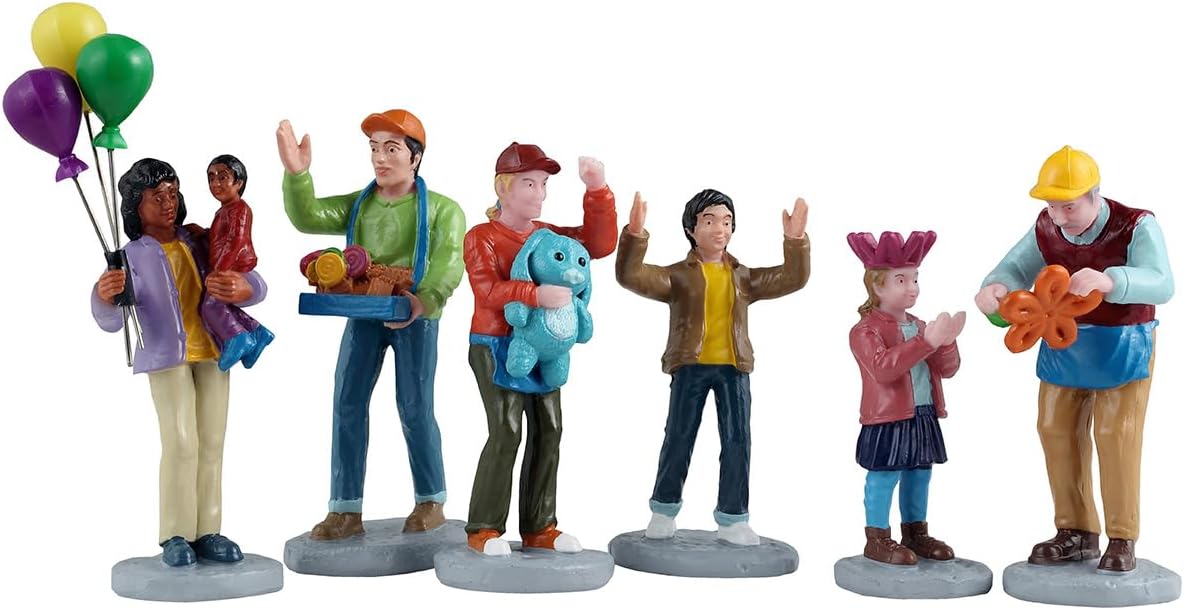 Lemax Fun at The Carnival, Set of 6, Figurines, #52520