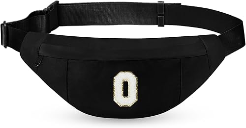 Miniatura 102 de MAXTOP - Cangurera cruzada grande con 4 bolsillos con cremallera, ideal para eventos deportivos, festivales, entrenamiento, viajes, correr y uso