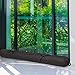 Beautissu Burlete Puerta Bloqueador de Corrientes Viento para Puertas o Ventanas con...