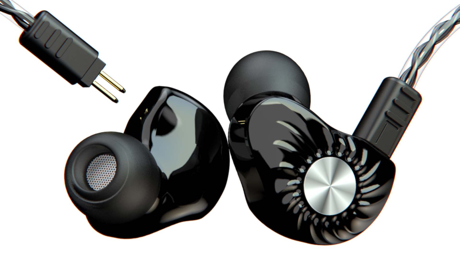Amazon.com: RevoNext in Ear Monitor Headphones Dynamic Hybrid Dual