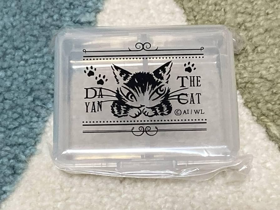 Amazon.co.jp: わちふぃーるど ダヤン ピルケース 約4.5×5.5