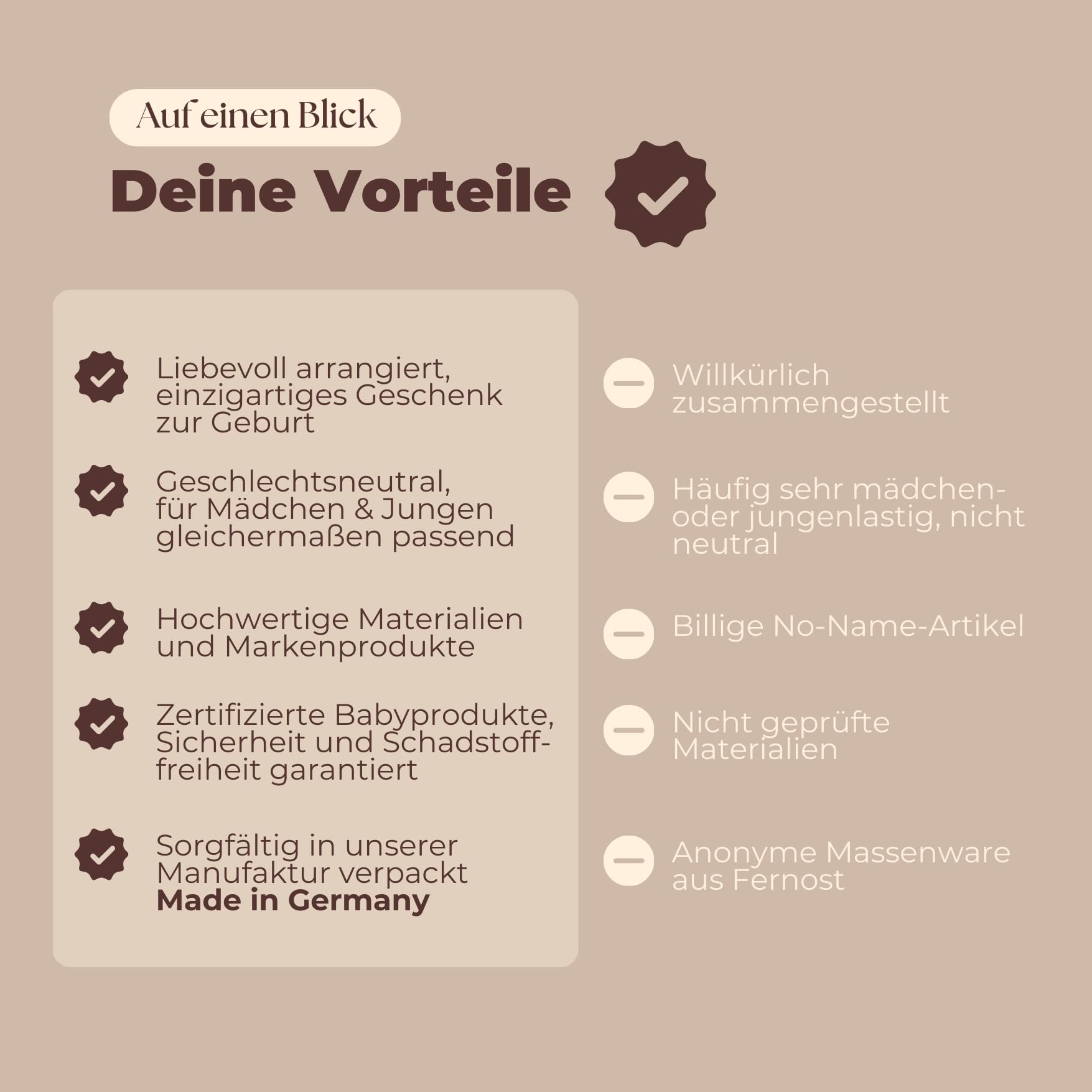 Baby Geschenkkorb zur Geburt – Windeltorte neutral mit Kuscheltier Ente, Spucktuch & Karte, Baby Willkommensgeschenk Junge & Mädchen, Handmade Erstausstattung Set & Wickeltisch Organizer