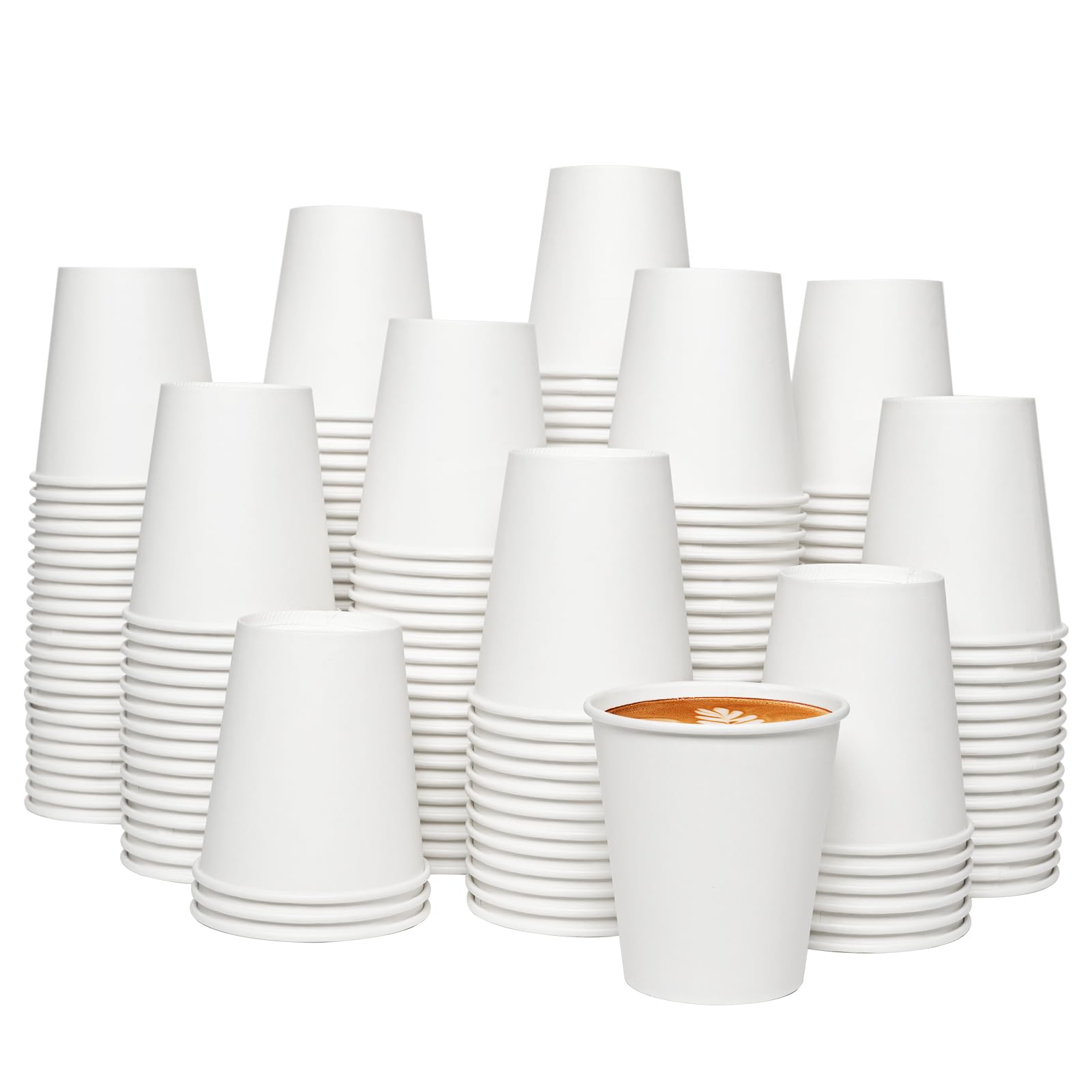 Amazon.com: JOLLY CHEF 300 Pack Disposable Coffee Cups 10 oz