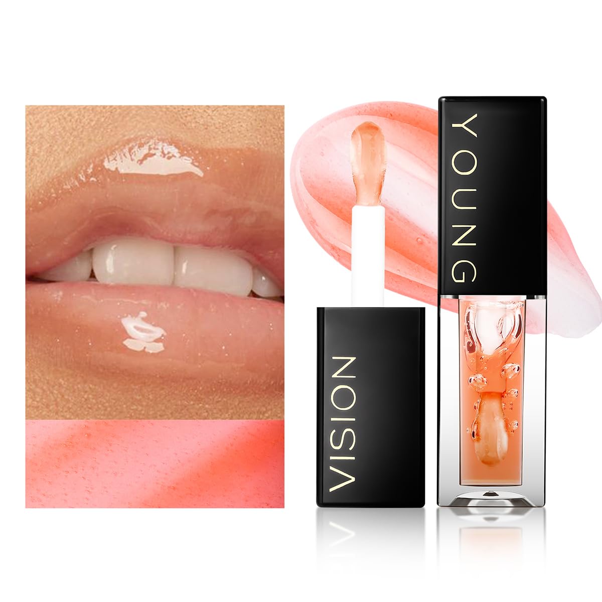 Amazon.com : YOUNG VISION Lip Glow Oil, Lip Gloss with Jojoba Seed Oil, Moisturing and Plumping,0.20 fl oz(Pack of 1) : Beauty & Personal Care Amazon.com : YOUNG VISION Lip Glow Oil, Lip Gloss with Jojoba Seed Oil, Moisturing and Plumping,0.20 fl oz(Pack of 1) : Beauty & Personal Care