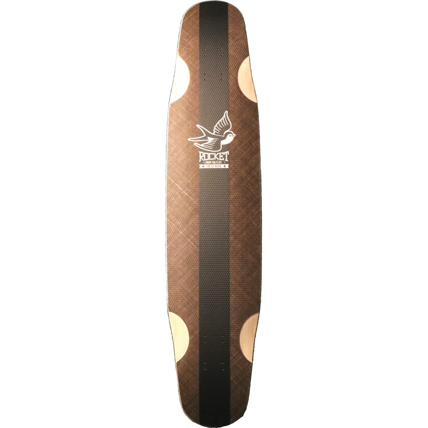 Rocket Longboards Dance Linum 106 Flex 1 Longboard Skateboard Deck - 9.25