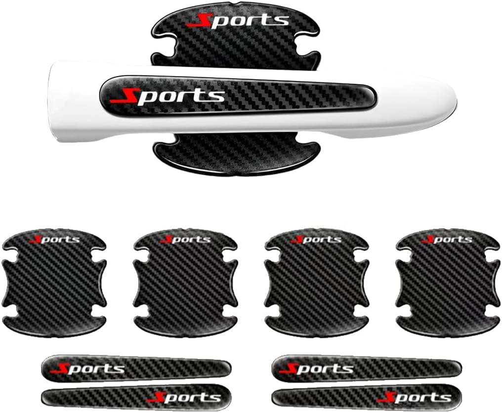 Woniyal 8 Pcs Car Door Handle Cup Protector for Hyundai Tucson NX4 Facelift 2024 2025, Scratch-Proof Door Handle Guard Cover for Auto, Automotive Film Protection Sticker