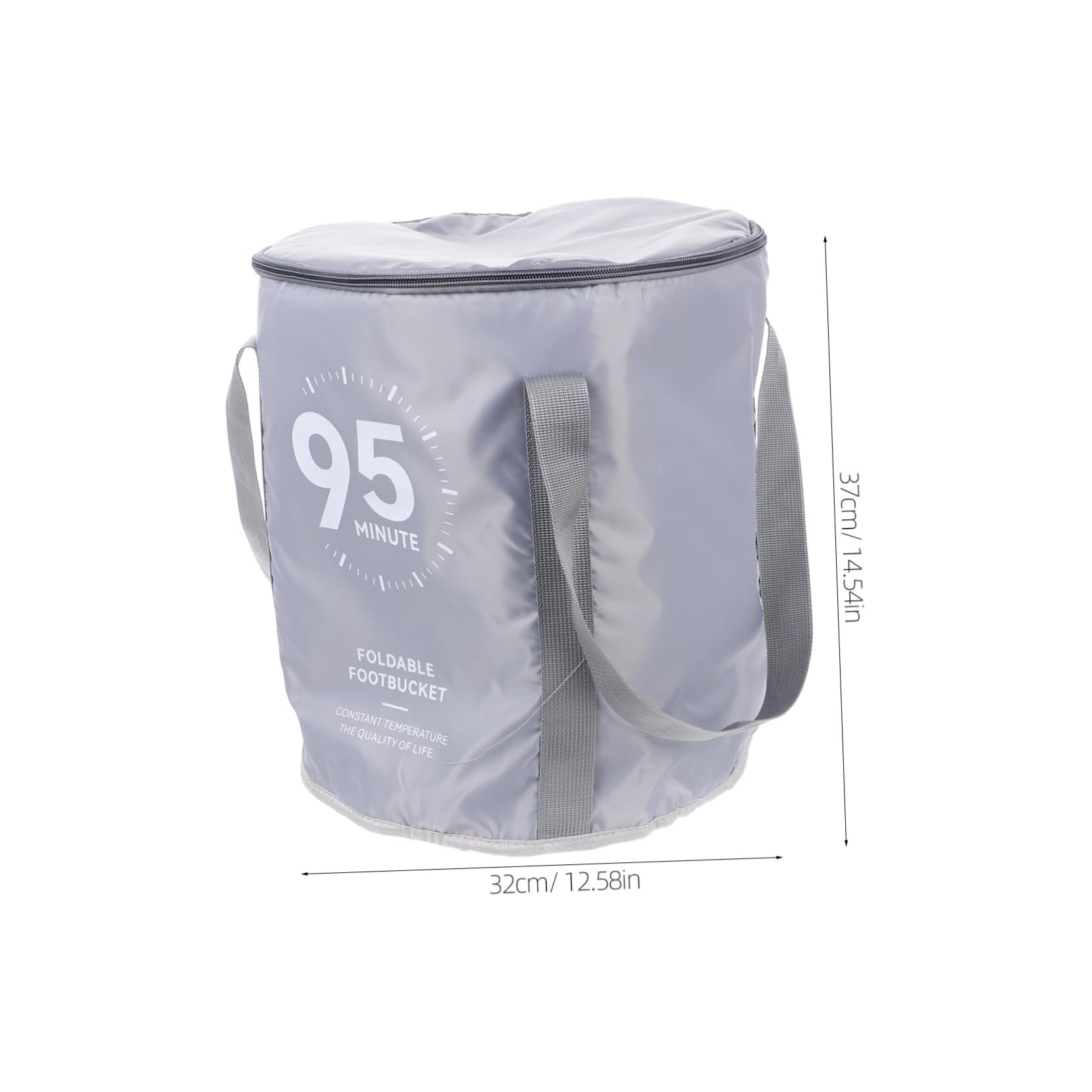 Ipetboom Folding Foot Wash Basin Soaker Multipurpose Camping Wash Basin for Travel Spa