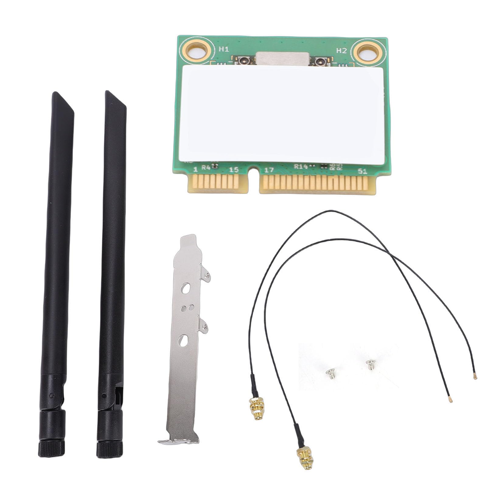 Scheda di Rete WiFi 6, 5.3 Tri Band 5400Mbps con Interfaccia MINI PCIe, per Laptop window 10 11