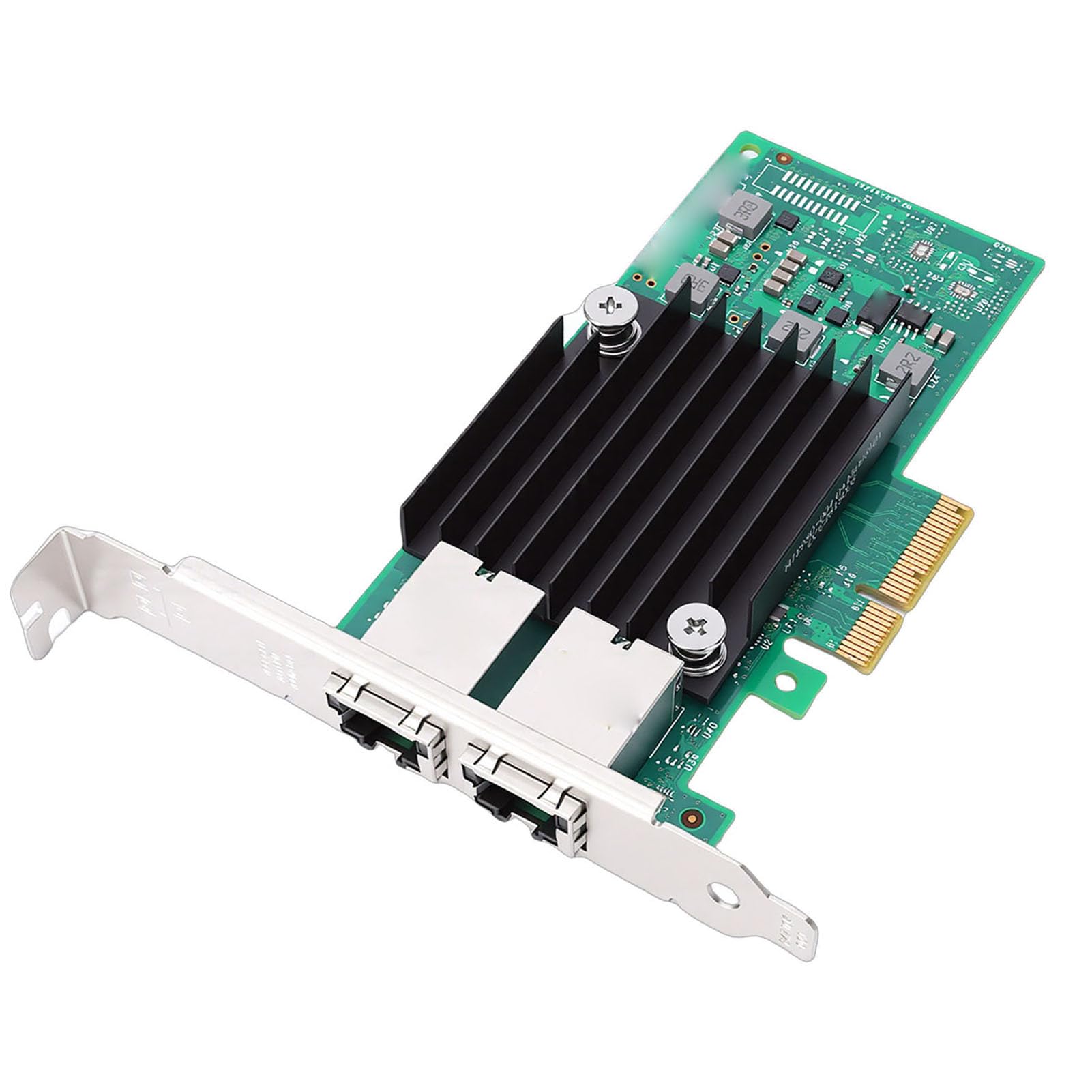 Scheda di Rete PCIE 10Gb, Scheda Ethernet Dual RJ45 con X550AT2