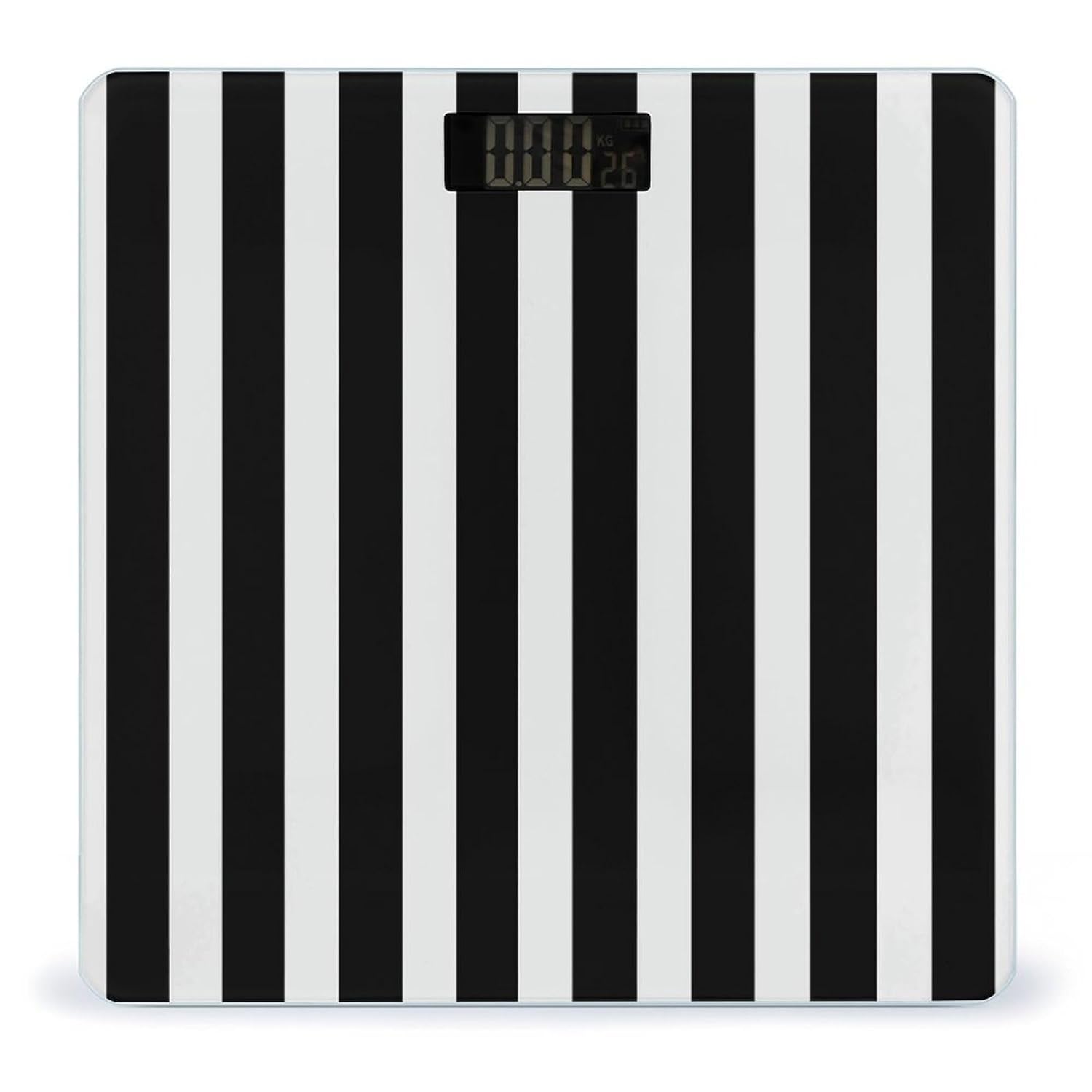 Báscula de baño digital FekiLoot de vidrio templado, peso corporal