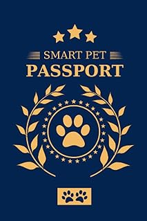 PET PASSPORT: Vaccine Record Book - Pet Passport & Medical Record for Pet Health and Travel For Your Pet With All Information You Need. Perfect Gift for Dog or Cat Owners and Lovers