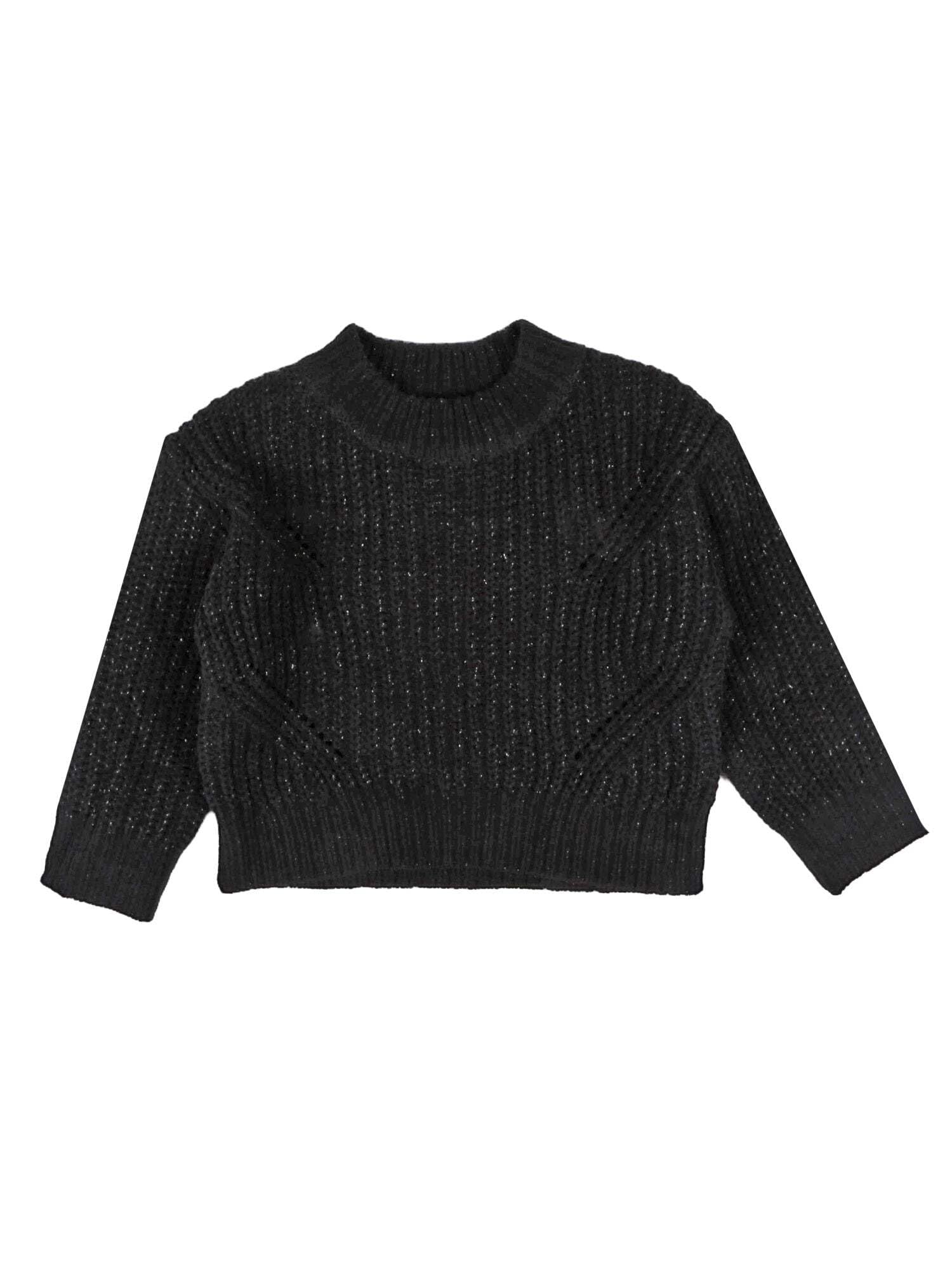 Pull noir Losan vêtement en maille classique enfant 6 ans