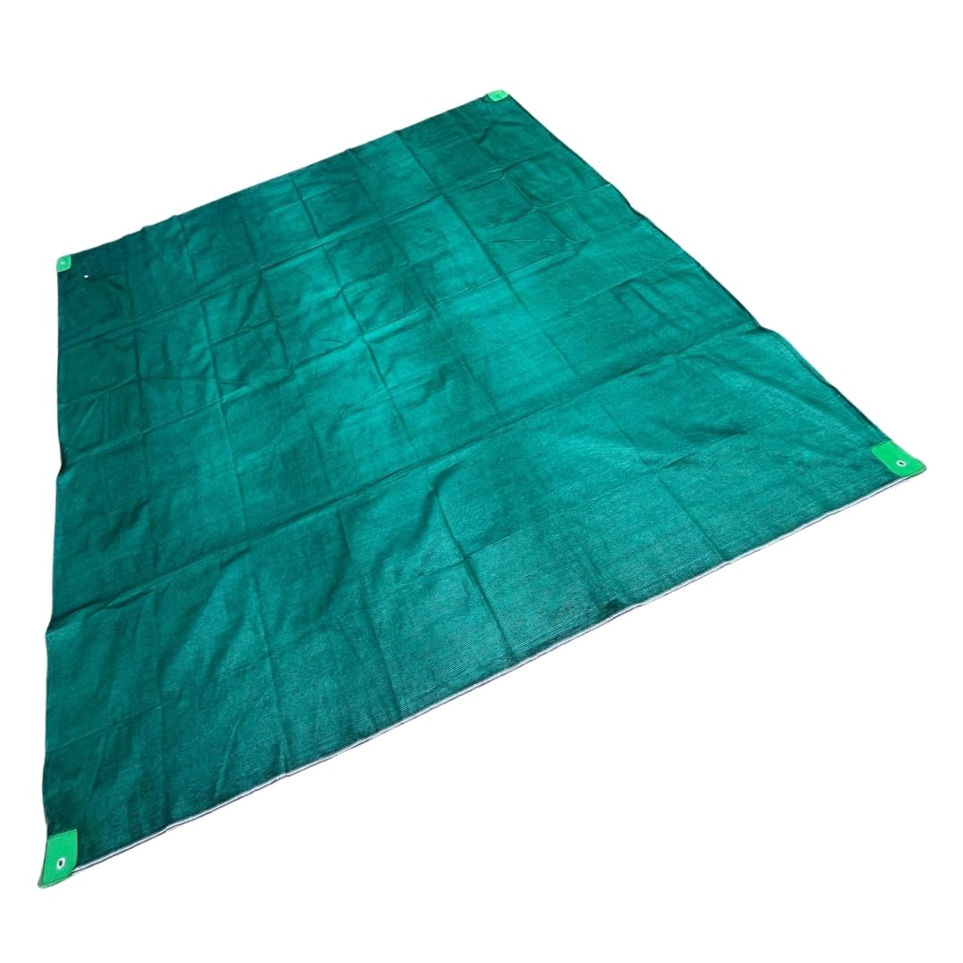 Cocogarden Agro Green UV Stabilised Shade net (10 Ft x 15 Ft) - 75% Sun Light Protection for Terrace Garden, Nursery, Green Houses & Multipurpose-image-15
