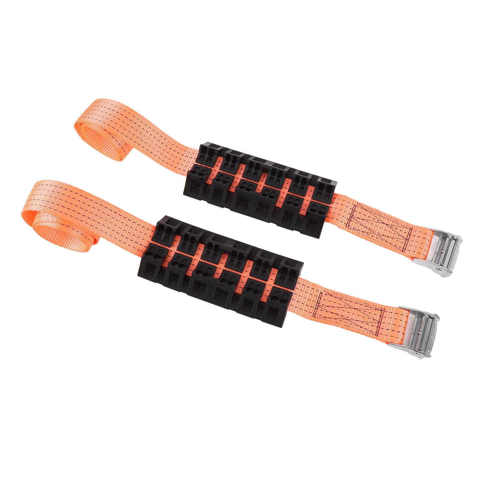 Tire Traction Straps for Snow and Mud - 2PCS Emergency Tire Straps with Gloves for Truck and SUV