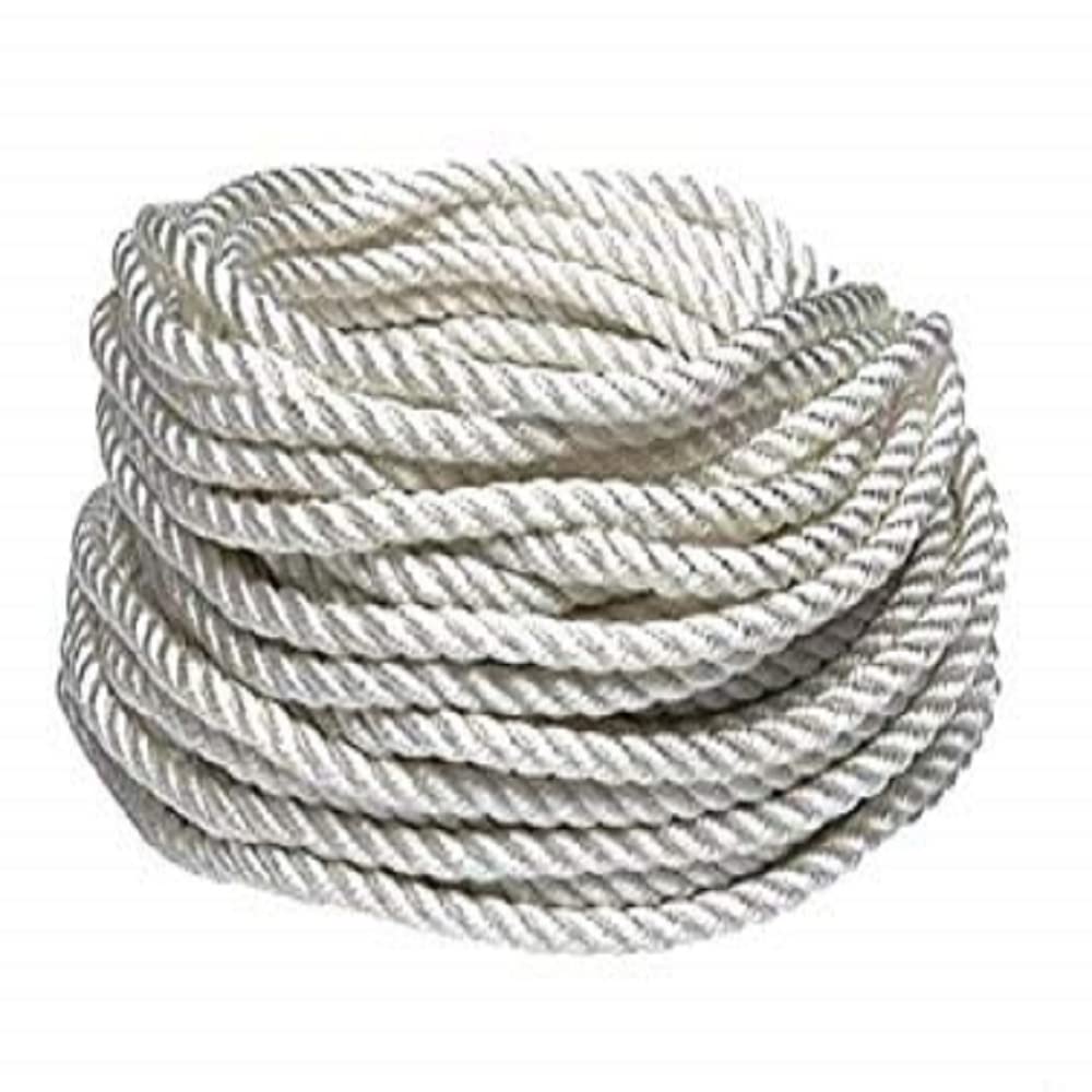 PM White Rope for 3/4/5/6/7/8 Pipes Economy Cloth Drying Rack Drop-Down Ceiling Cloth Dryer Model (Rope Only)-picture-50