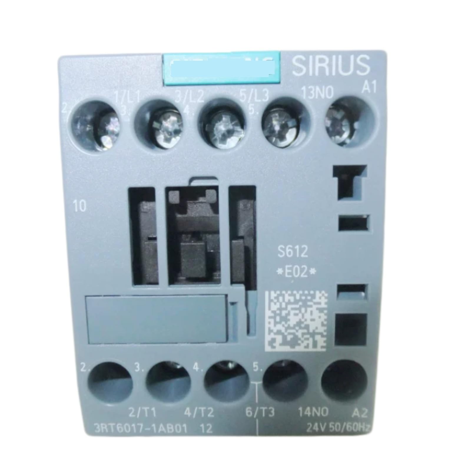 JHSLJCQS Contactors 3RT6017-1AB01 3RT60171AB01, AC24V 1NO DIN Rail Mount Contactor