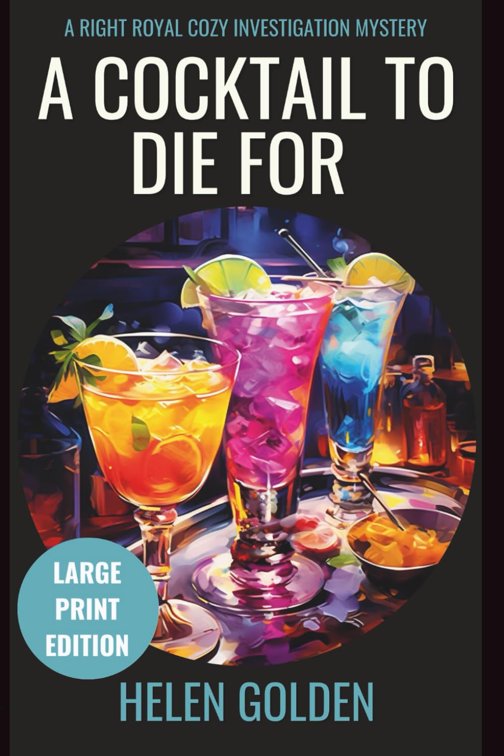 A Cocktail To Die For (A Right Royal Cozy Investigation Mystery): Large Print Edition