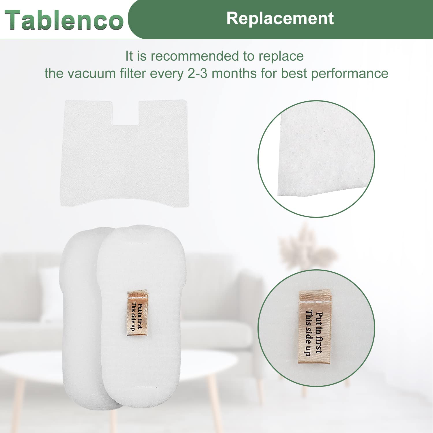 For Shark HZ602 Filter Replacement Ultralight Pet Pro