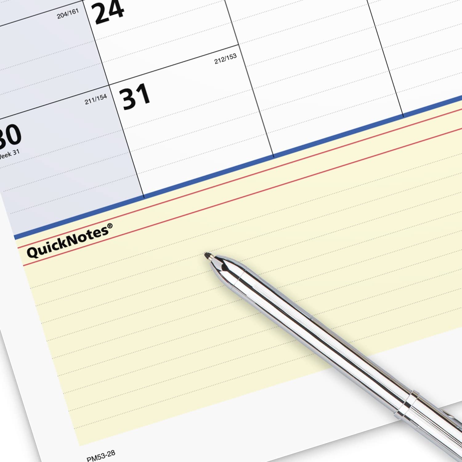 AT-A-GLANCE Calendario da parete 2023-2024, mensile, accademico, 30,5 x 43,2 cm, medio, QuickNotes (PM5328)