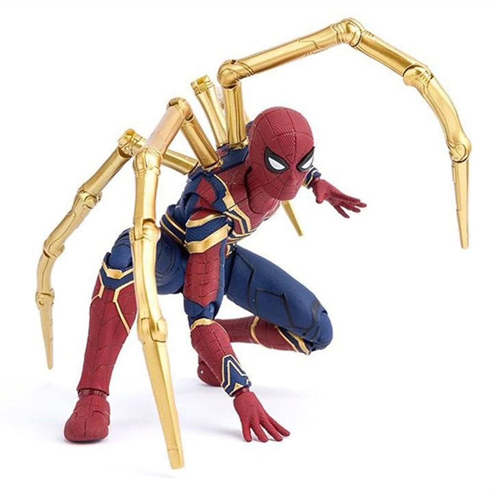 Xiao Yu アベンジャーズインフィニティ戦争アイアンスパイダースパイダーマンスーパーヒーローフィギュアモデル玩具for Childre