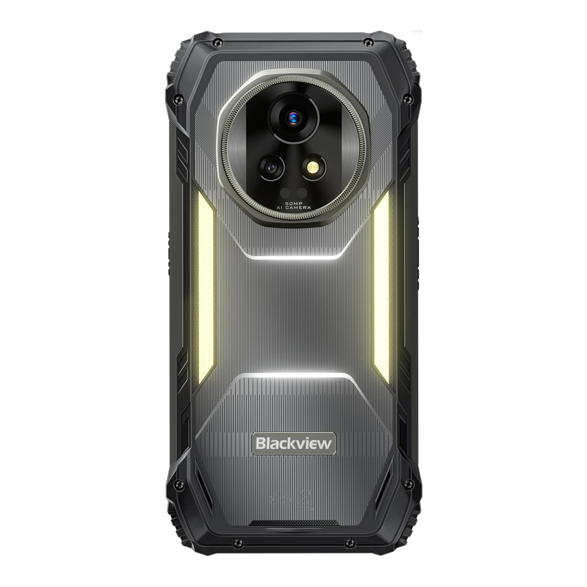 Blackview XPLORE 2 Satellite | 6,73" 120Hz | 36GB RAM + 256GB (2TB) | Negro | Smartphone Rugged 5G | Android 15 | 50MP + 20MP Night Vision + 50MP | 20000mAh | IP68/IP69K | NFC | Garantía de 2 años