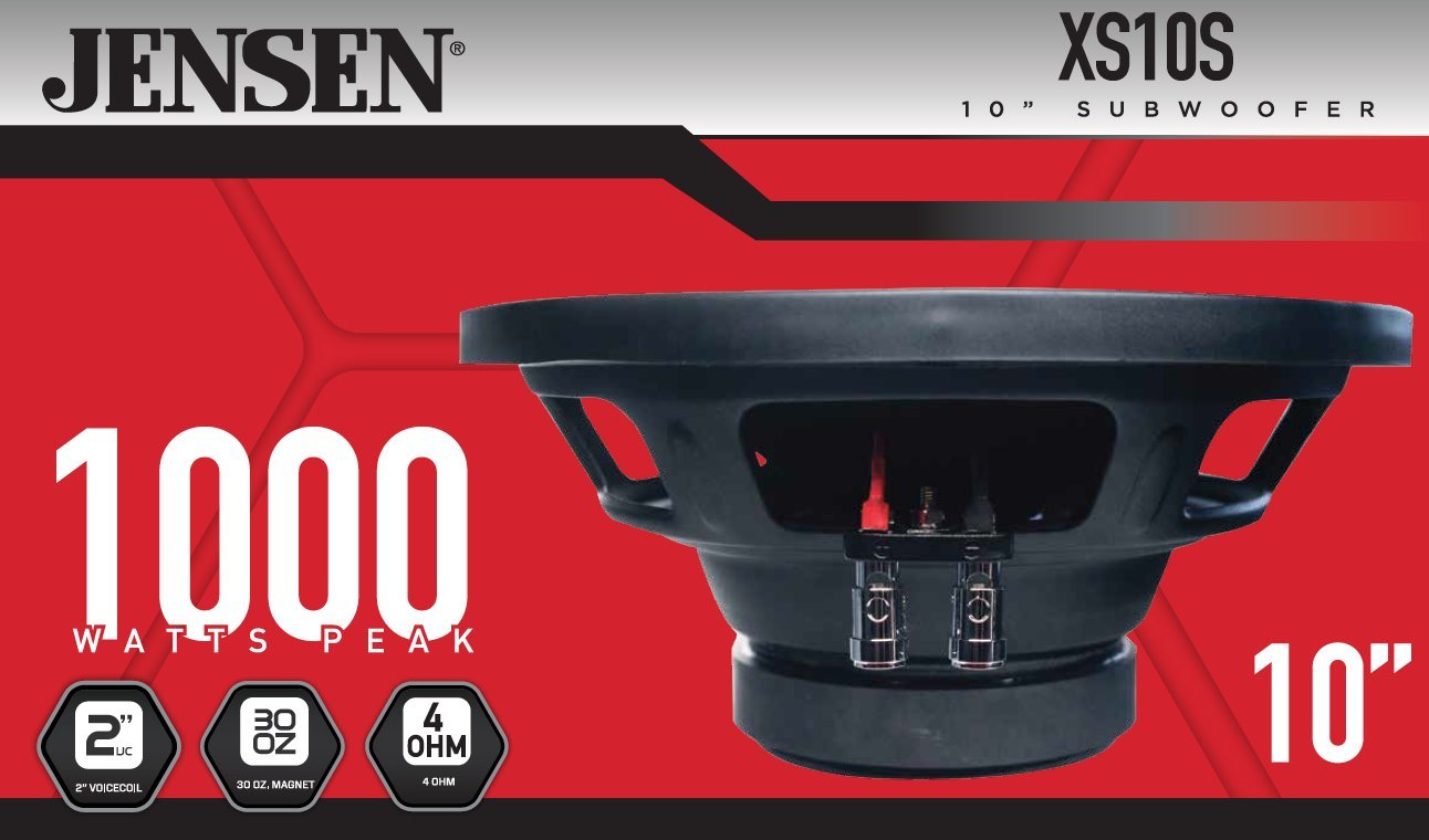 Jensen XS10 10 inch High Performance 