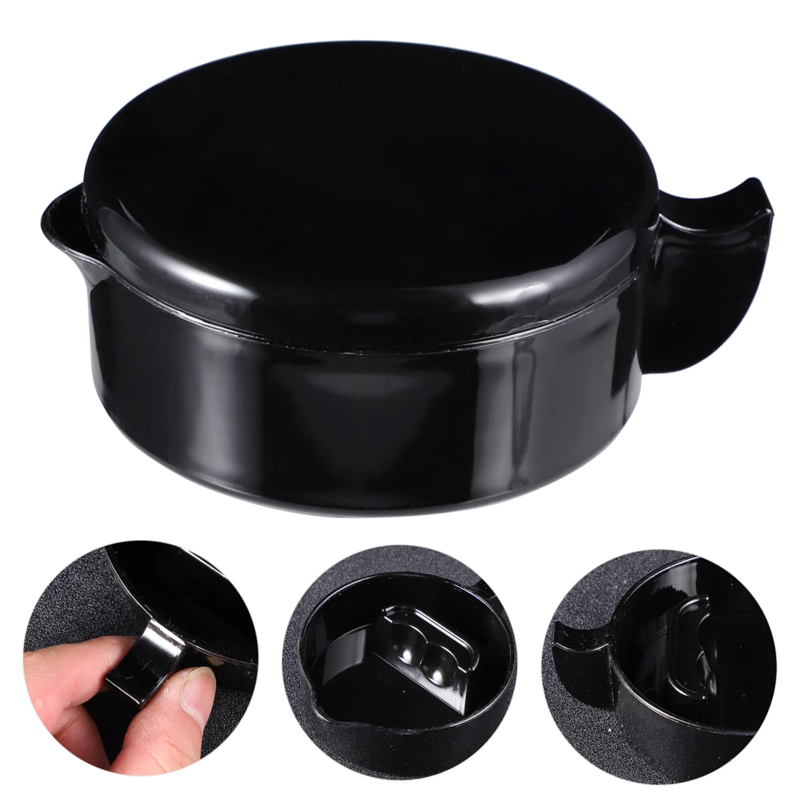IWOWHERO Calligraphy Inkwell Chinese Ink Dish Plastic Ink for Chinese Painting Art Supplies
