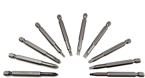 Miniatura 9 de MaxTool 10 puntas PH2 x 3 pulgadas destornillador idéntico Phillip No 2 puntapuntocabeza 14 "destornillador hexagonal 6150 aleación acero