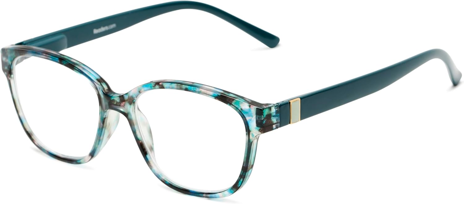 Readers.com Reading Glasses: The Adele square Style for female