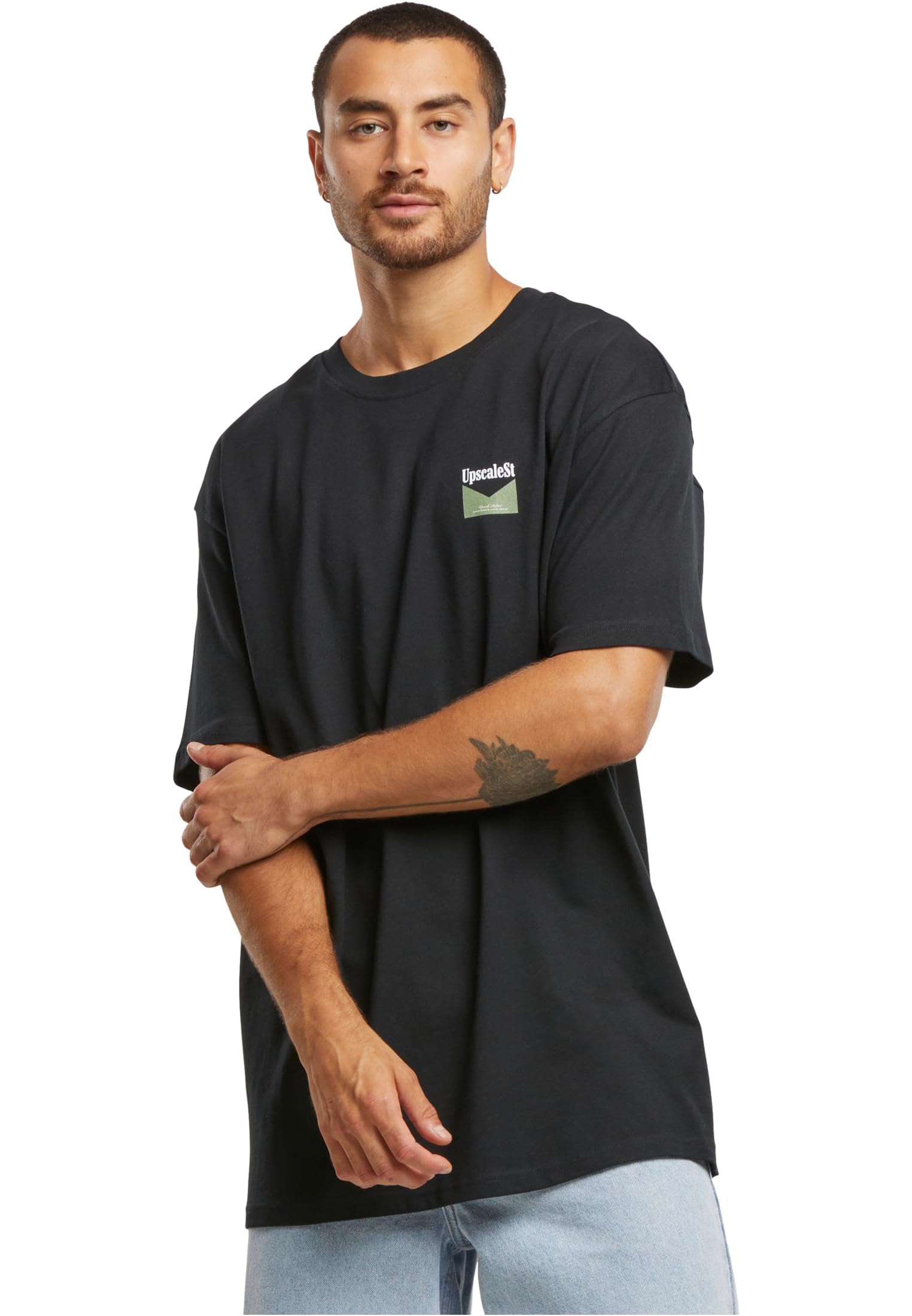Mister Tee Men's T-Shirt, Black, S