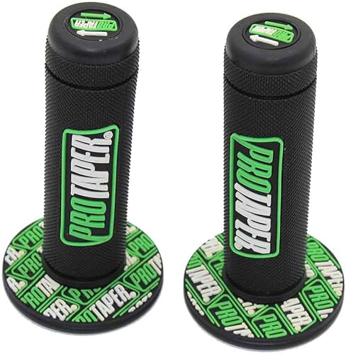 Miniatura 4 de Dirt Pit Bike Grips Rubber Pro Taper Full Diamond Pattern Fit 78' Standard Handbar