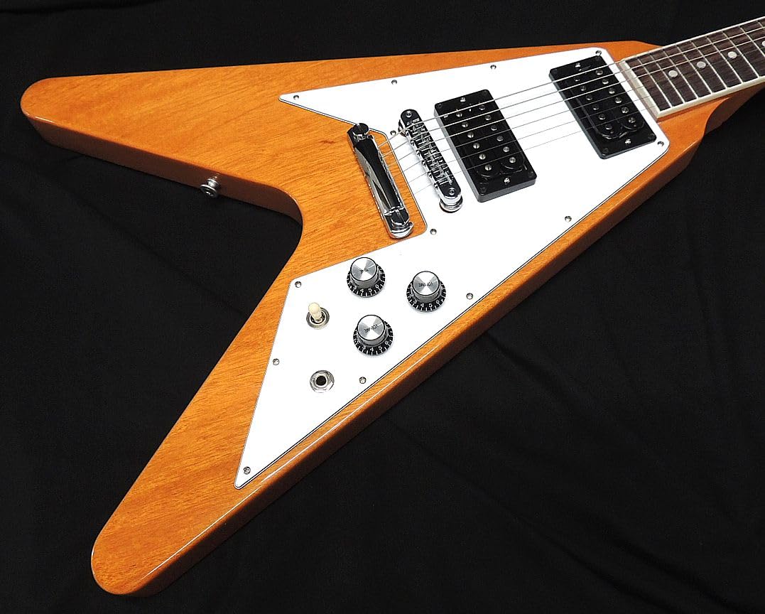 Amazon | Gibson 70s Flying V Antique Natural ギブソン フライングV