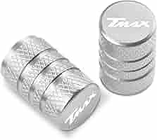 Tappi Stelo Valvola In Alluminio CNC Per Yamaha T-Max 500/530/560 - Accessori Moto Antipolvere - Foto 5