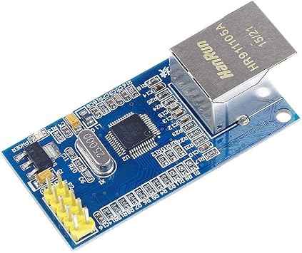 Taidacent Ethernet Network Module W5500 Full Hardware TCP IP Protocol Stack Without Code 51/STM32 Ethernet Microcontroller Transmission Rate 10/100MBPS
