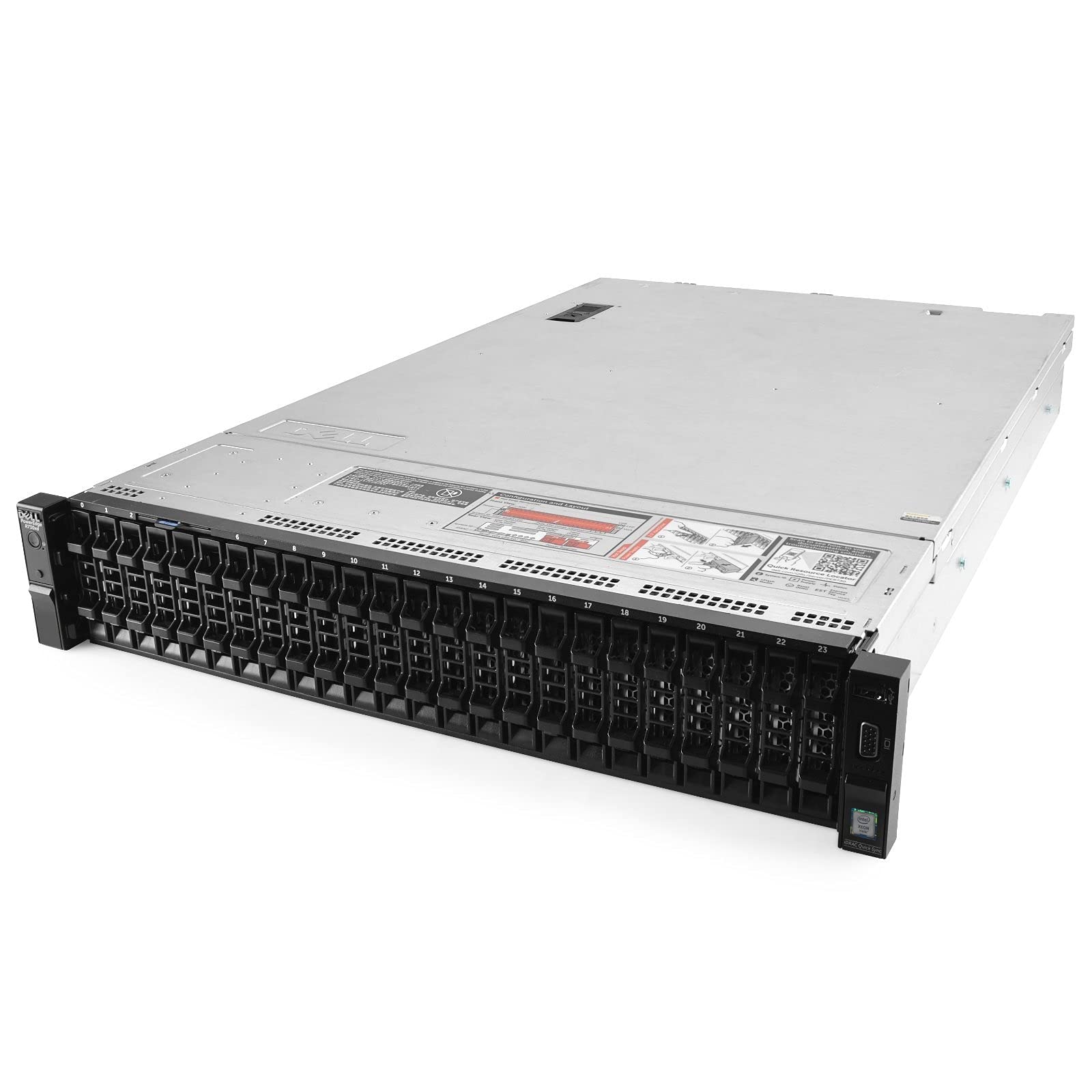 Dell PowerEdge R730xd Server 2.20Ghz 20-Core 48GB RAM 12x 1.2TB 12x 2TB (Renewed)