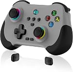 Joso Mobile Gaming Controller for iPad/iPhone/Tablet, Cloud Controller Remote Joystick for iOS/Android, Wireless Switch Controller with Macro Buttons/Hall-Rocker/Hall-Trigger