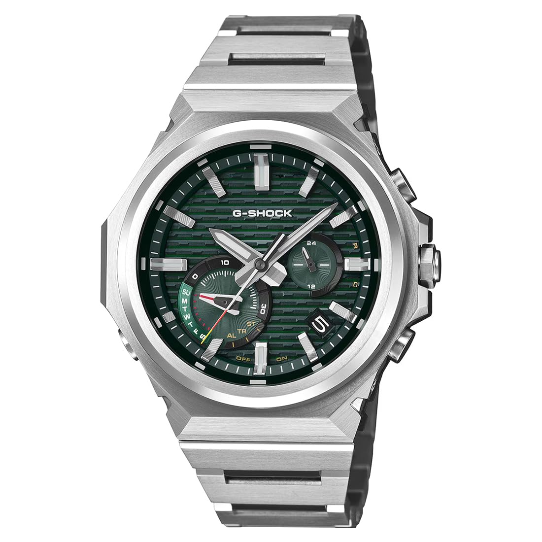 casio G-Shock GST-B1000D-3ADR Analog Green Watch Men (G1772)-picture-3
