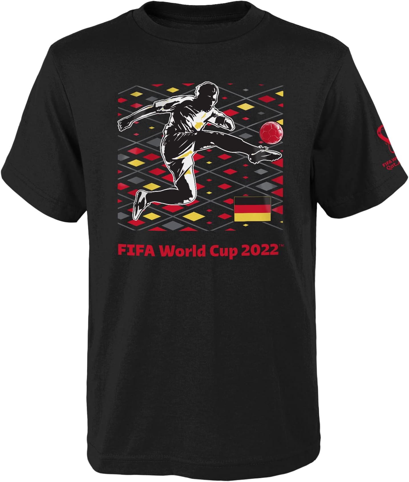 OuterstuffMen's FIFA World Cup Midfiled Strike Short Sleeve Tee T-Shirt