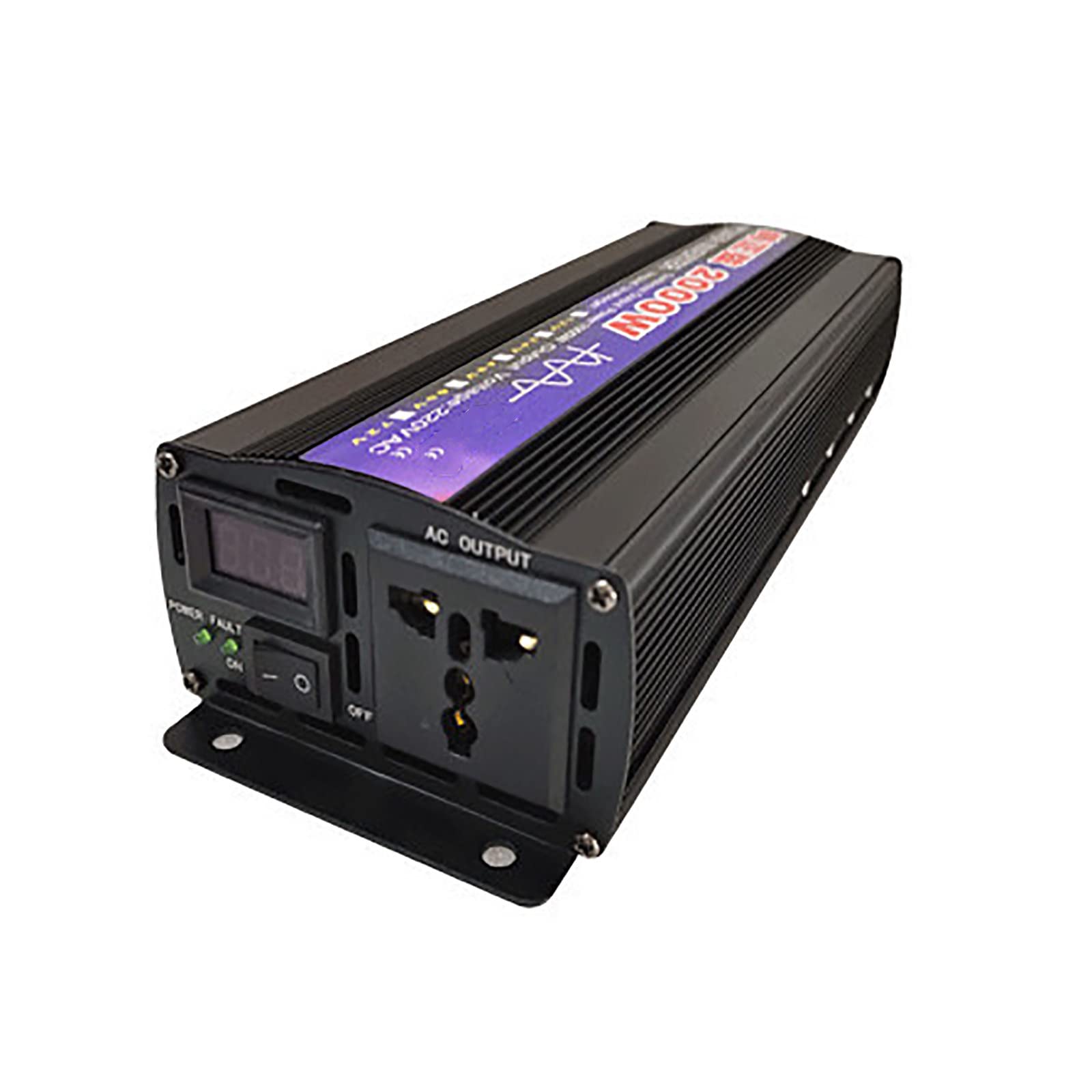 Onduleur solaire pure sinus 60V vers 220V pour autonomie totale