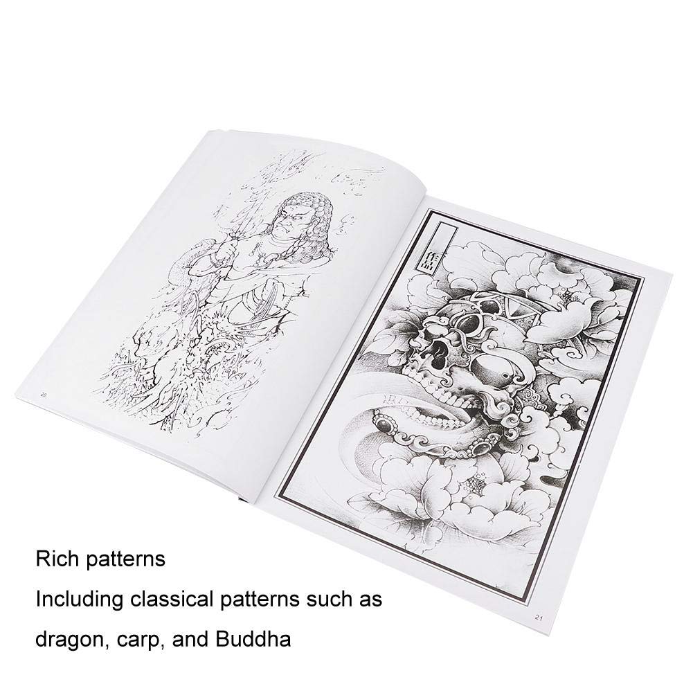 Tattoo Template Set 60 Pages Tattoo Practice Template Book Tattoos |  Desertcart Seychelles, image size:1001x1001