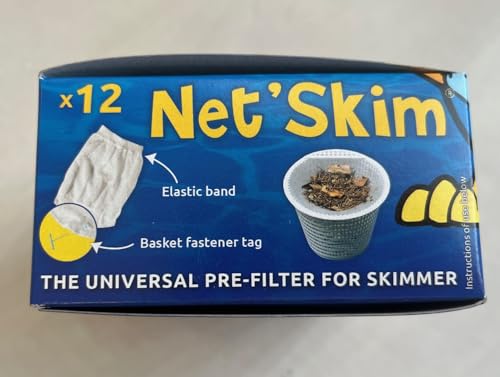 Universal-Vorfiltersocken für Skimmer Pool & Spa Net Skim – Packung mit 36 Stück.