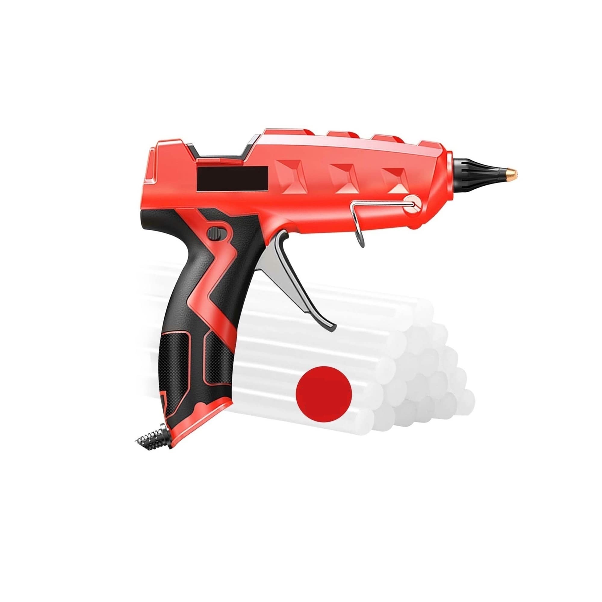 Pistolet do klejenia na gorąco Heavy Duty pełnowymiarowy zestaw pistoletów uszczelniających narzędzia z 20 sztuk kleje samoprzylepne w sztyfcie 150X11mm domu sztuka DIY Szybkie Niezawodne Klejenie